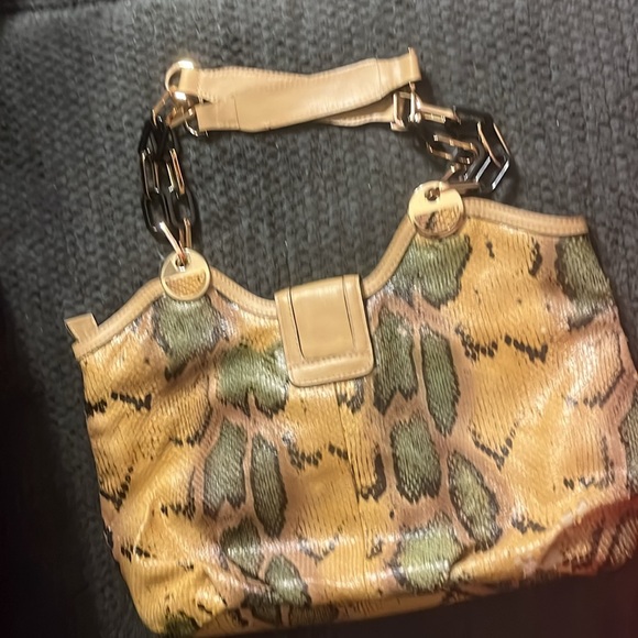 Python snake skin purse with minor use. Please see picture. - Picture 6 of 8